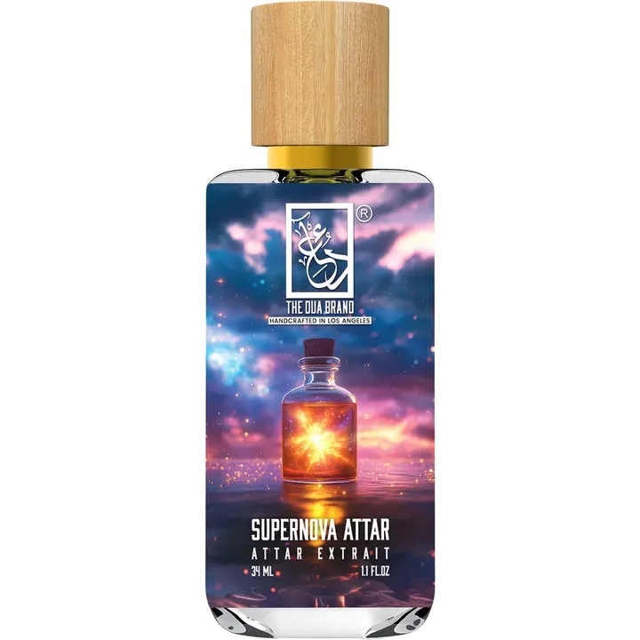 The Dua Brand Supernova Attar perfume bottle