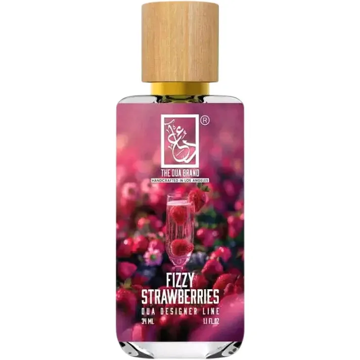 The Dua Brand Fizzy Strawberries perfume bottle