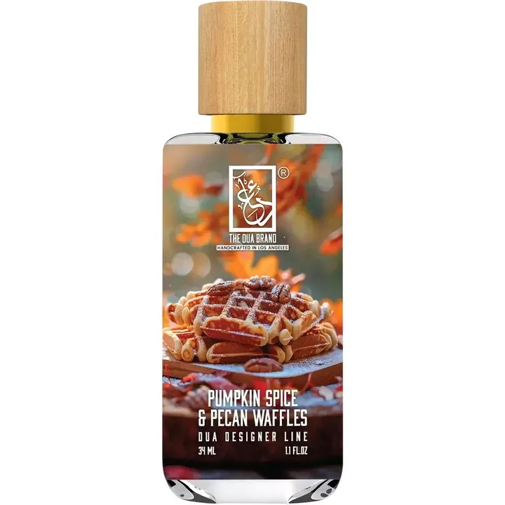 The Dua Brand Pumpkin Spice & Pecan Waffles perfume bottle