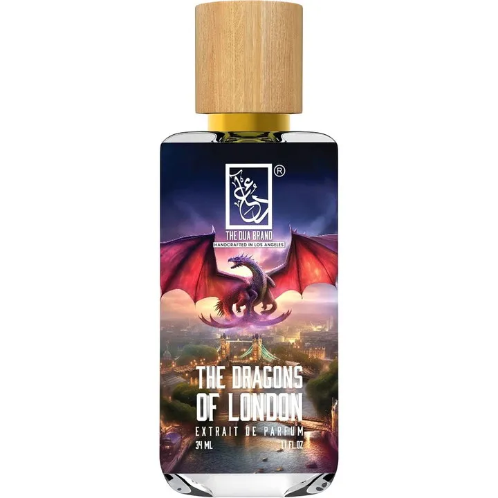 The Dua Brand The Dragons of London perfume bottle