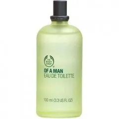 The Body Shop Of A Man perfume bottle
