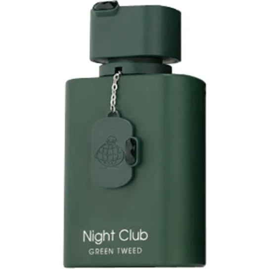 Fragrance World Night Club Green Tweed perfume bottle