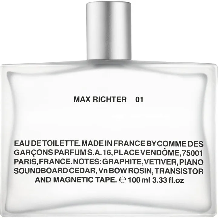 Comme des Garçons Max Richter 01 perfume bottle