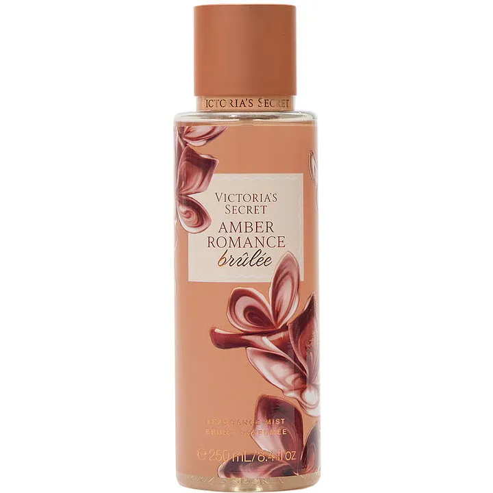 Victoria's Secret Amber Romance Brûlée perfume bottle