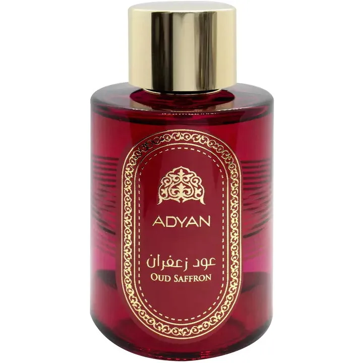 Adyan Oud Saffron / عود زعفران perfume bottle