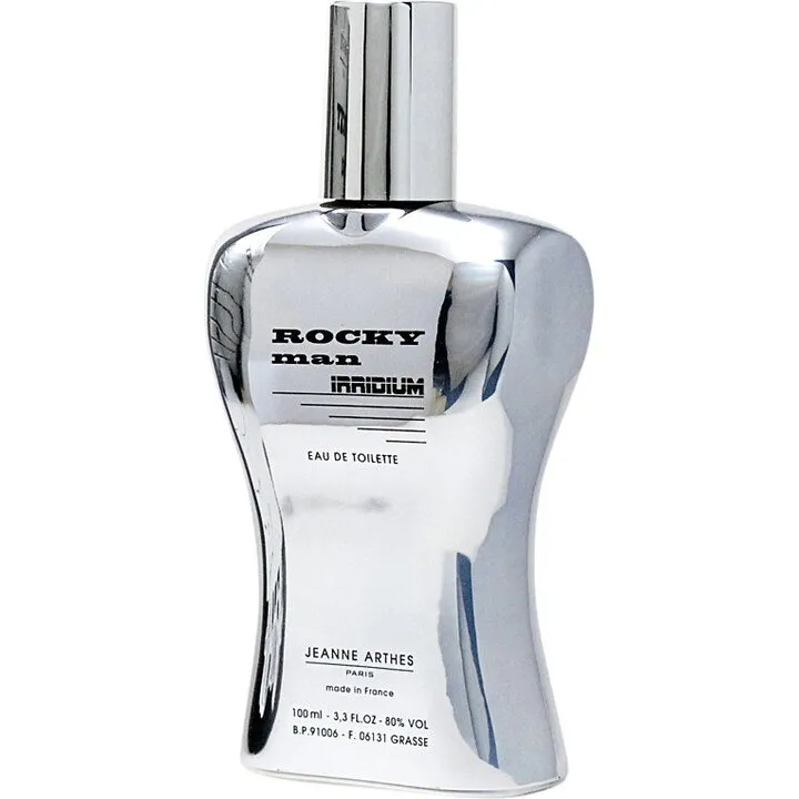 Jeanne Arthes Rocky Man Irridium perfume bottle