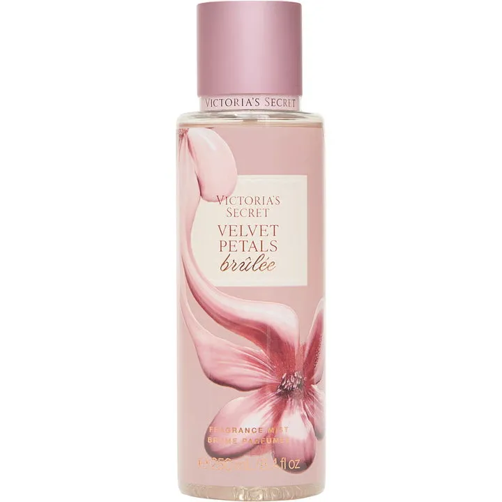 Victoria's Secret Velvet Petals Brûlée perfume bottle