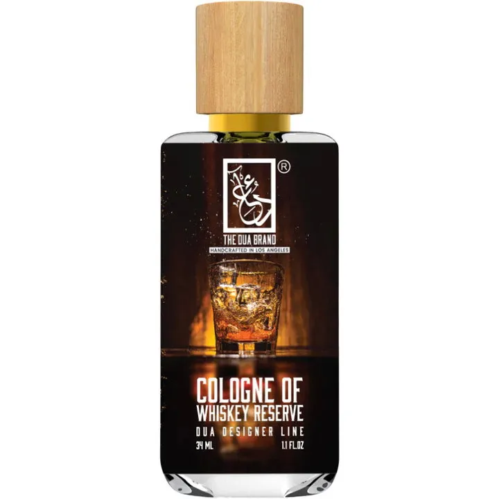 The Dua Brand Cologne of Whiskey Reserve perfume bottle