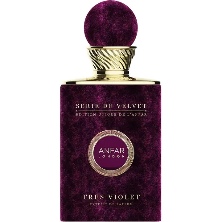 Anfar London Tres Violet perfume bottle