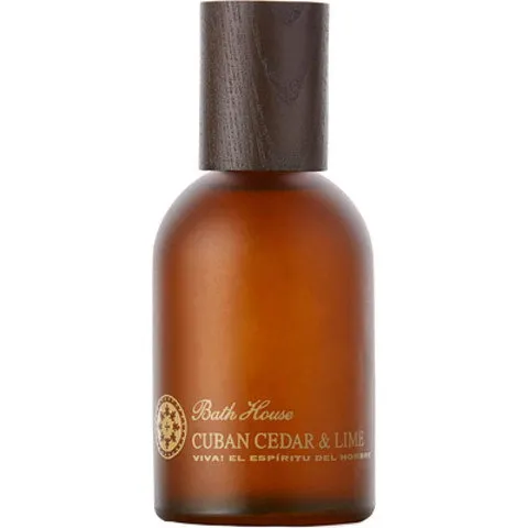 Bath House Cuban Cedar & Lime perfume bottle