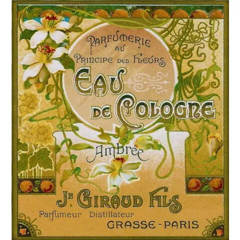 Jn Giraud Fils Eau de Cologne Ambrée perfume bottle