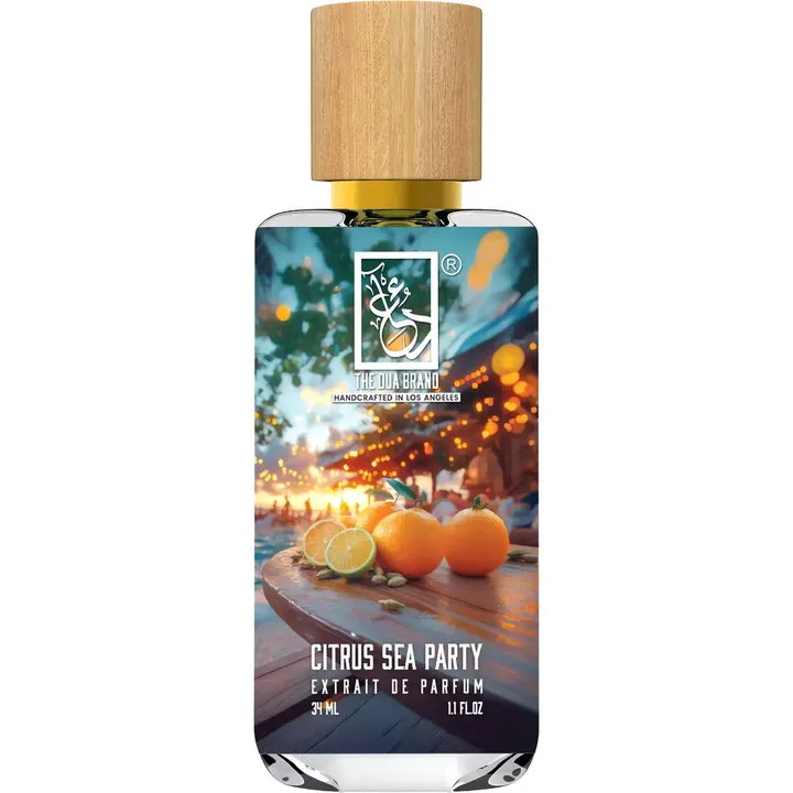 The Dua Brand Citrus Sea Party perfume bottle