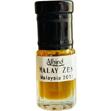 Alhind Oud Malay Zen parfüm şişesi