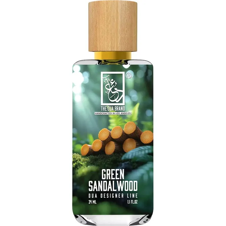The Dua Brand Green Sandalwood parfüm şişesi