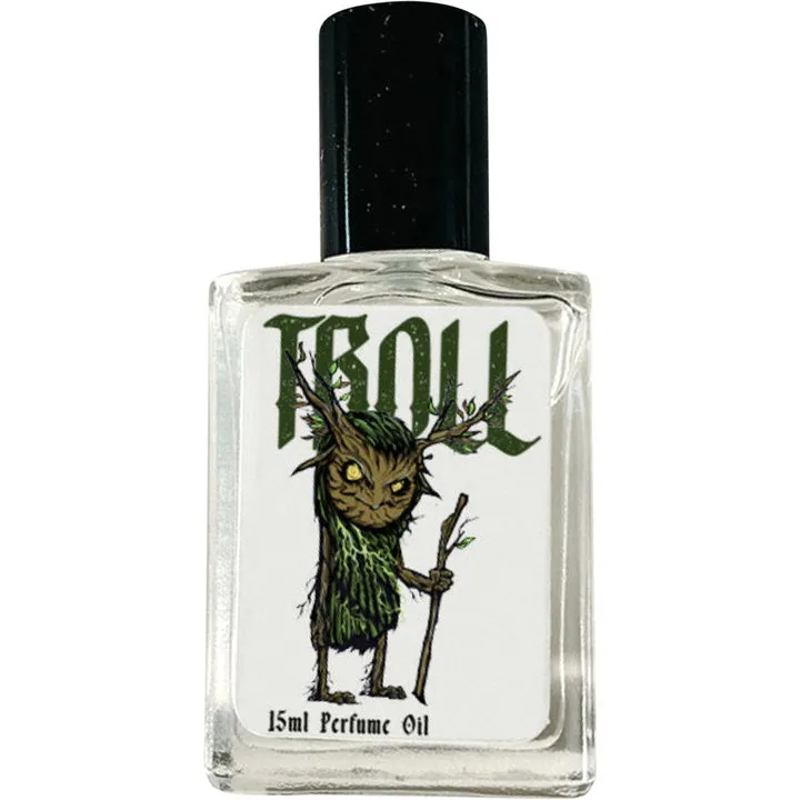 Zomething Strange Troll perfume bottle