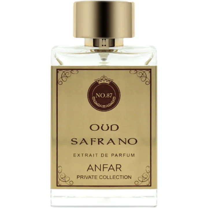 Anfar Oud Safrano perfume bottle