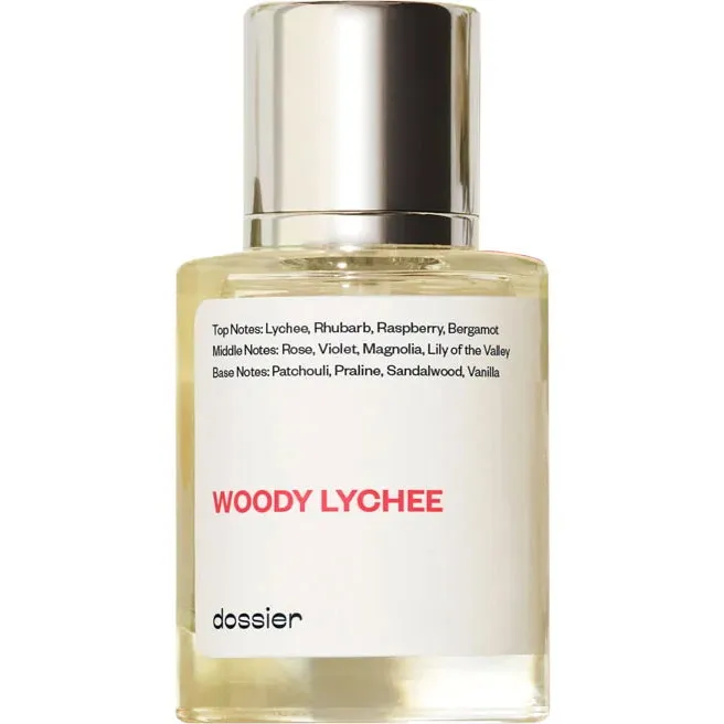 Dossier Woody Lychee parfüm şişesi