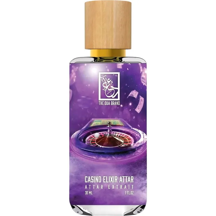 The Dua Brand Casino Elixir Attar perfume bottle