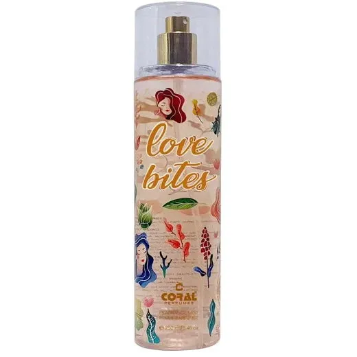 Coral Perfumes Love Bites perfume bottle