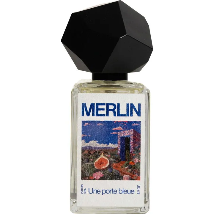 Merlin Une Porte Bleue perfume bottle
