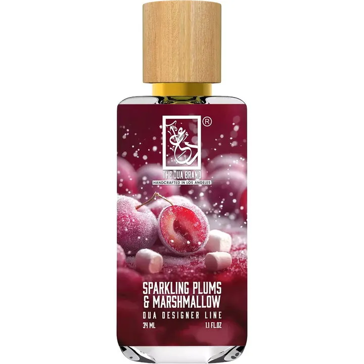 The Dua Brand Sparkling Plums & Marshmallow parfüm şişesi