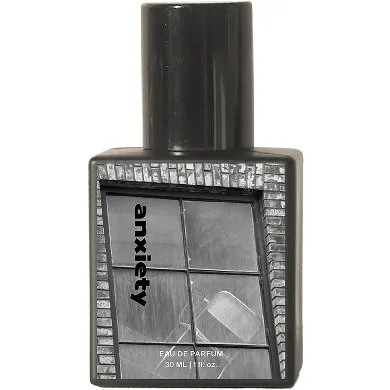 Tilted Chair Anxiety perfume bottle