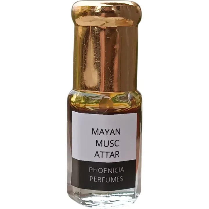 Phoenicia Mayan Musc Attar perfume bottle