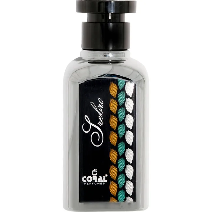 Coral Perfumes Srebro parfüm şişesi