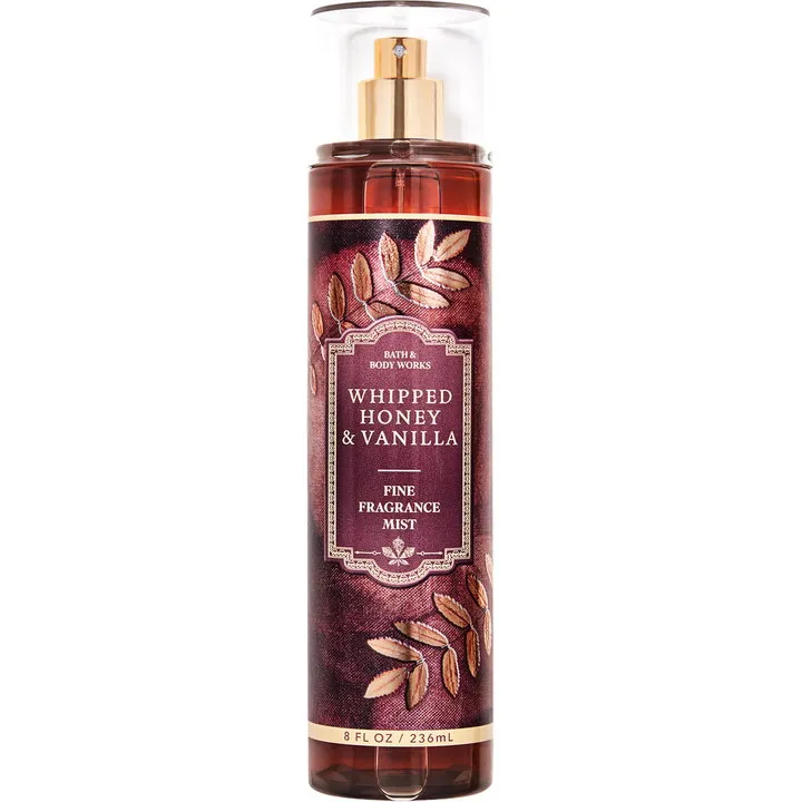 Bath & Body Works Whipped Honey & Vanilla perfume bottle