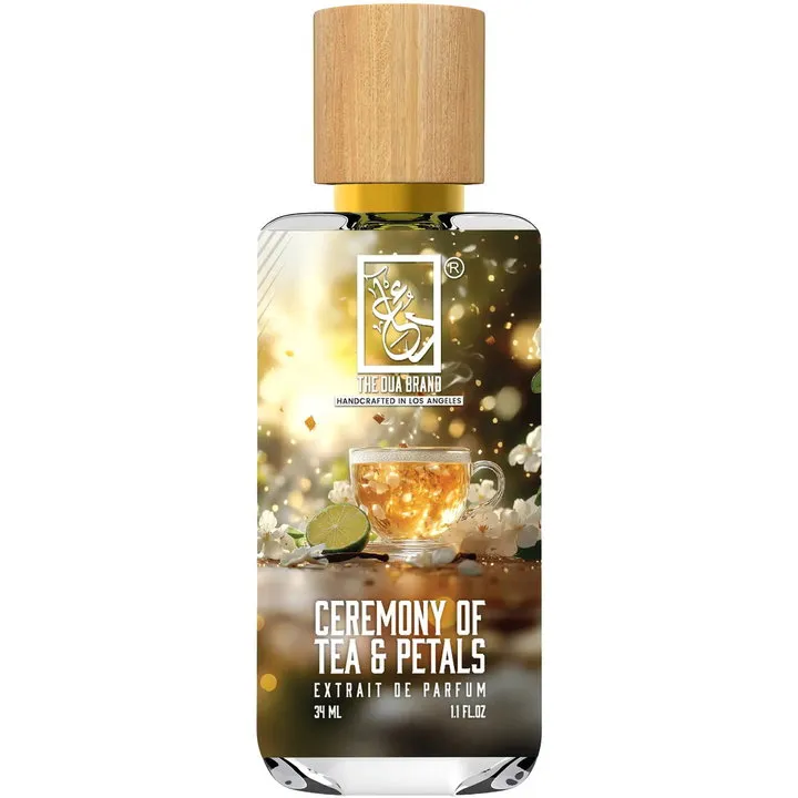 The Dua Brand Ceremony of Tea & Petals perfume bottle