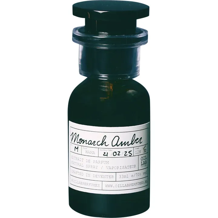 Oil Lab Monarch Amber perfume bottle