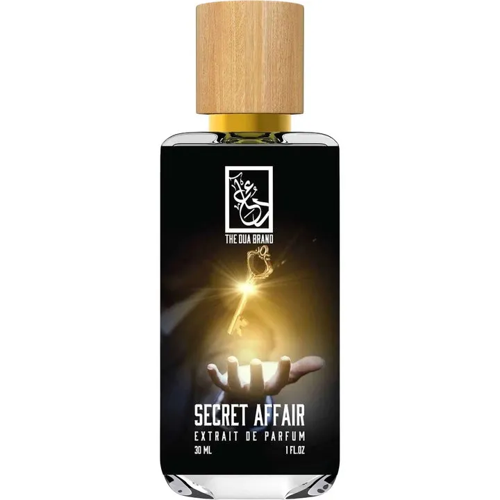The Dua Brand Secret Affair perfume bottle