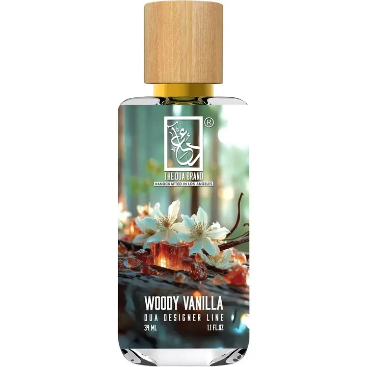 The Dua Brand Woody Vanilla parfüm şişesi