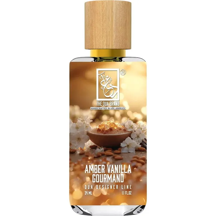 The Dua Brand Amber Vanilla Gourmand parfüm şişesi