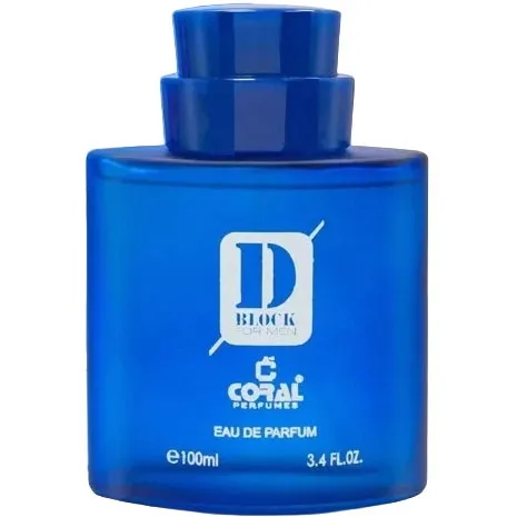 Coral Perfumes D Block (Blue) perfume bottle