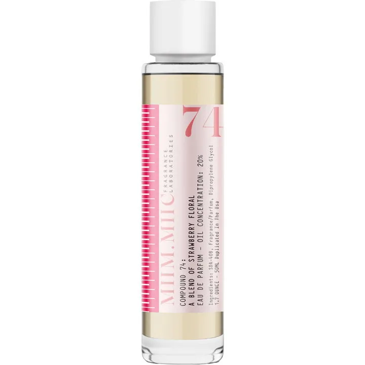 MIIM.MIIC No 74 Strawberry Floral (Eau de Parfum) perfume bottle
