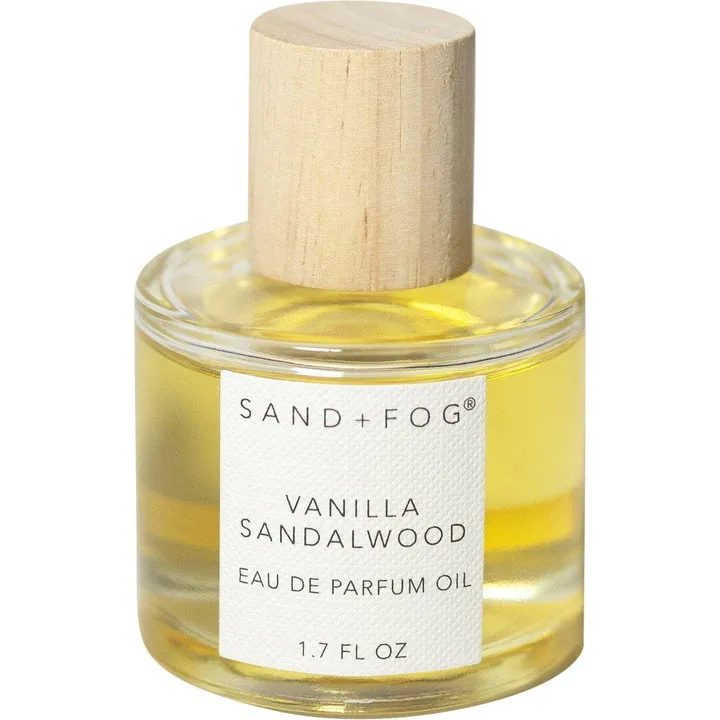 Sand + Fog Vanilla Sandalwood parfüm şişesi