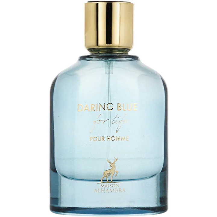 Maison Alhambra Daring Blue for Life perfume bottle
