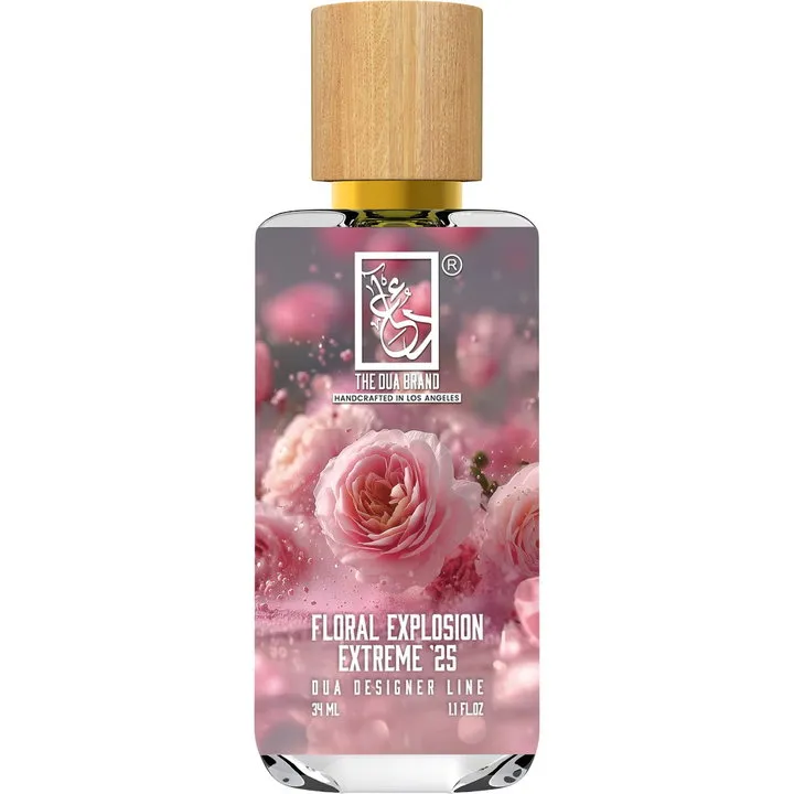 The Dua Brand Floral Explosion Extreme '25 perfume bottle