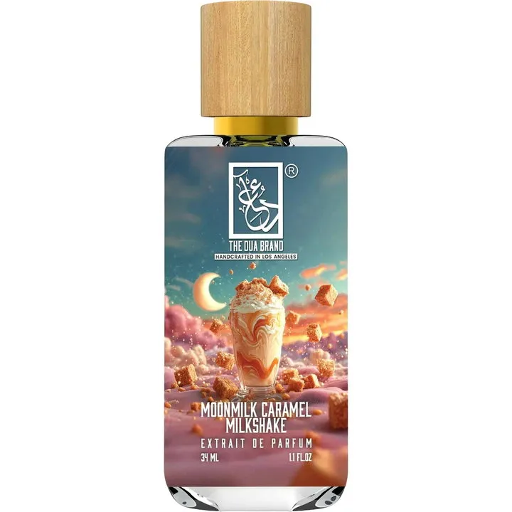 The Dua Brand Moonmilk Caramel Milkshake perfume bottle