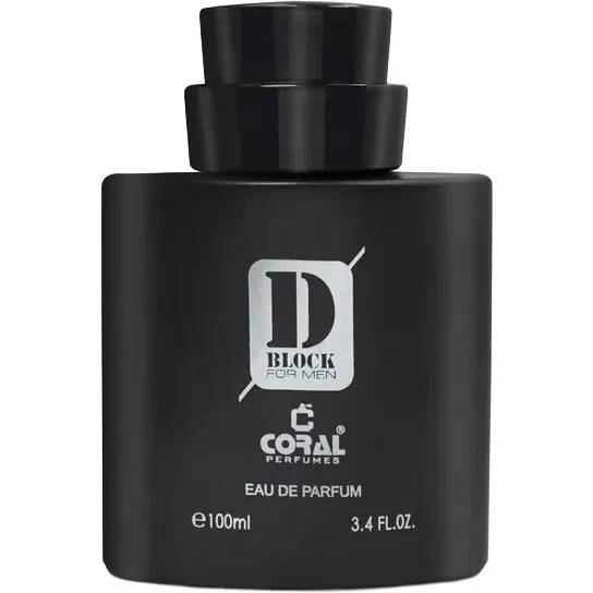 Coral Perfumes D Block (Black) parfüm şişesi