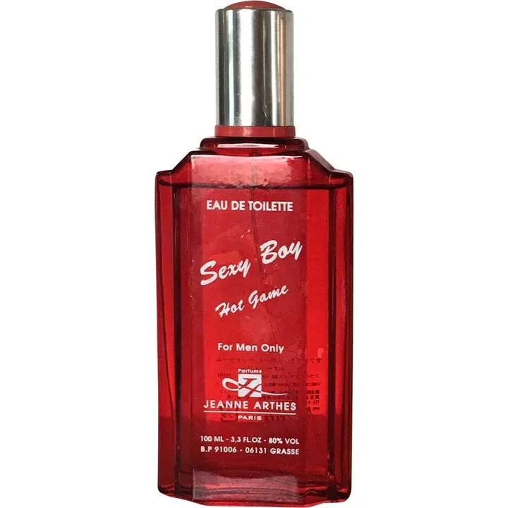 Jeanne Arthes Sexy Boy Hot Game parfüm şişesi