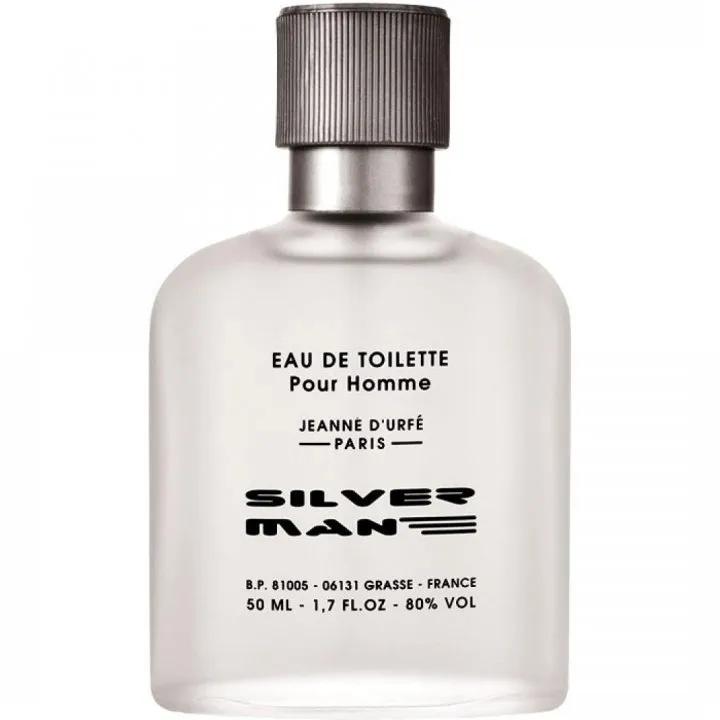 Jeanne d'Urfé Silver Man parfüm şişesi