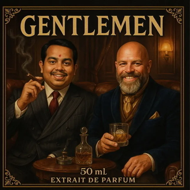 Artisan Dixit Gentlemen perfume bottle