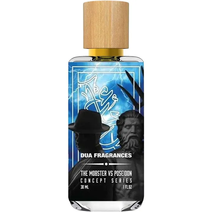 The Dua Brand The Mobster vs Poseidon perfume bottle