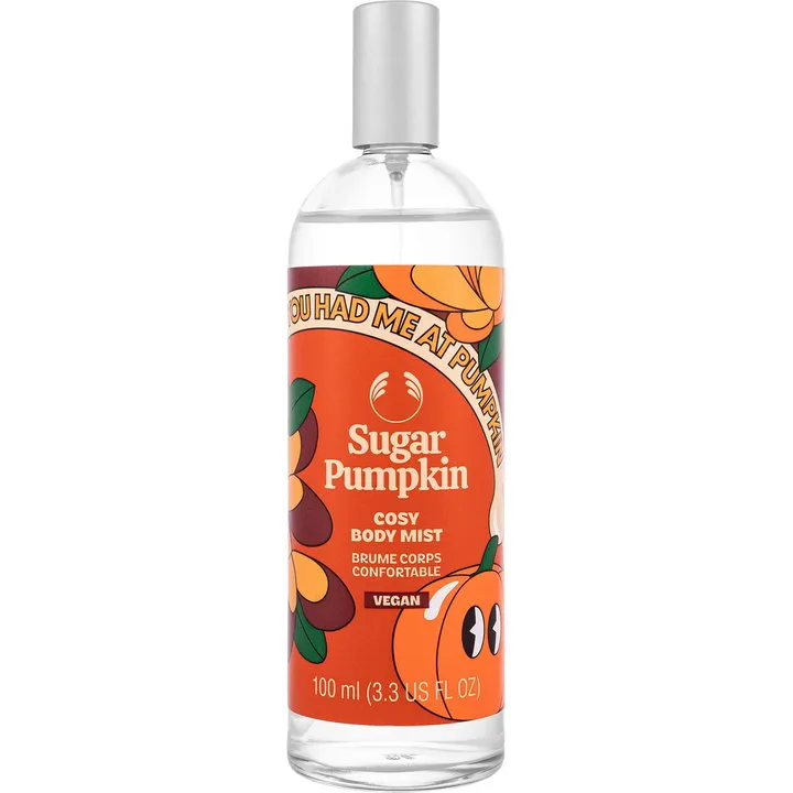 The Body Shop Sugar Pumpkin perfume bottle