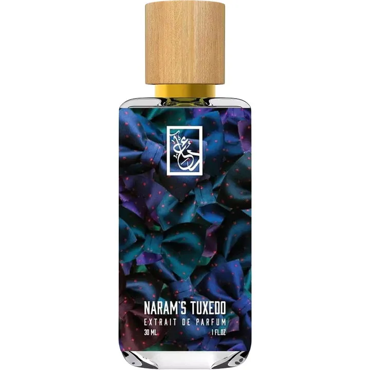 The Dua Brand Naram's Tuxedo perfume bottle