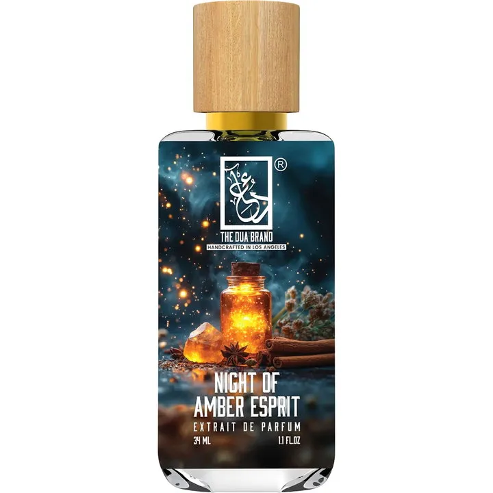 The Dua Brand Night of Amber Esprit perfume bottle