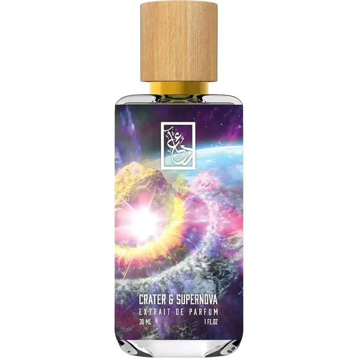 The Dua Brand Crater & Supernova perfume bottle