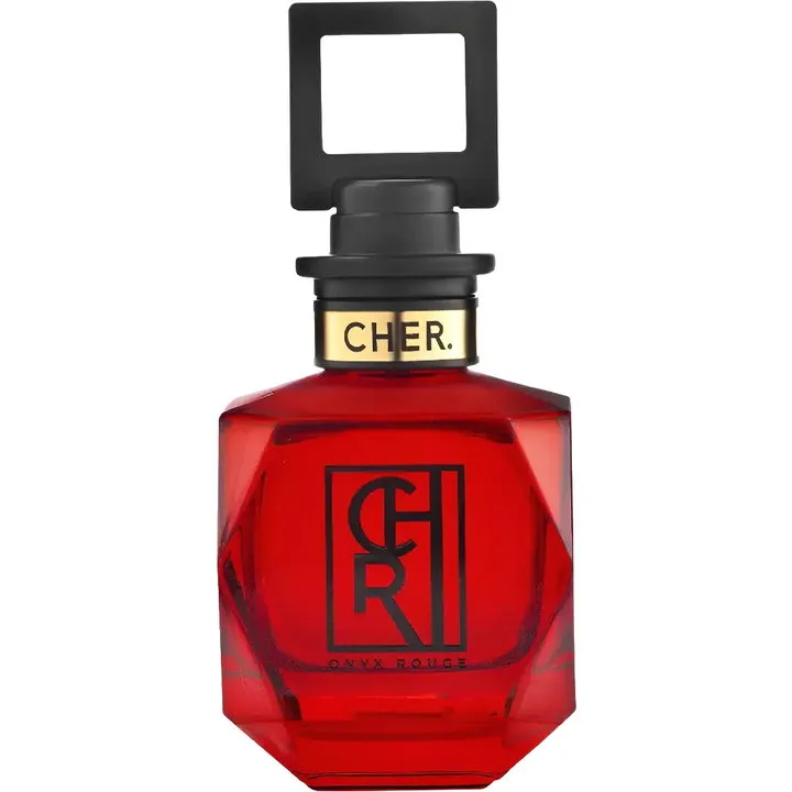 Cher. Onyx Rouge perfume bottle